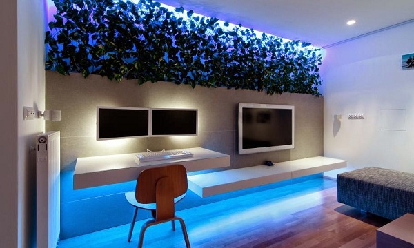 Đèn Led sử dụng trong trang trí nội thất nhà